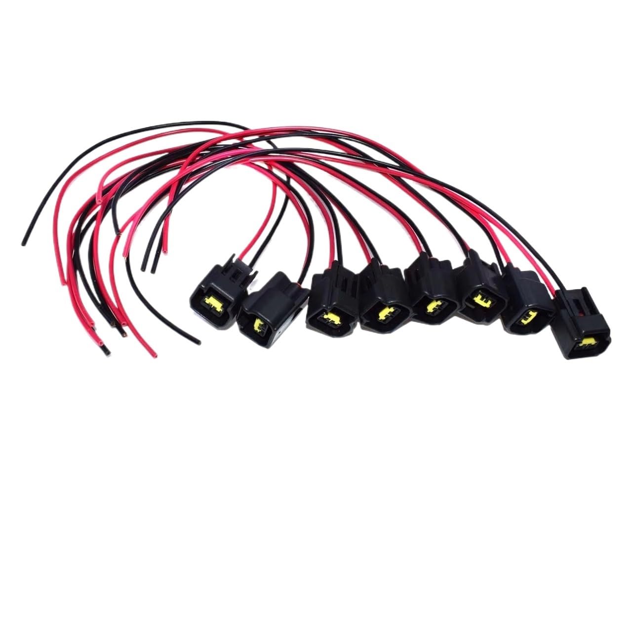 Motorrad Zündspule Für Ford Zündspule 2-Weg Stecker Harness Zopf Für Modulare 4,6 5,4 6,8 Für Cobra Für Mustang 1991-2011 1P1258 PT5742 Motor Zündspule(8 Piece) von AVNVNCNO