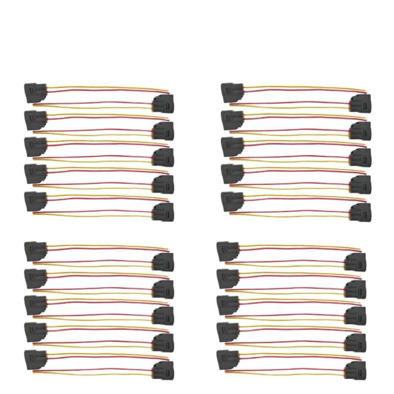 Motorrad Zündspule Zündspule Stecker Kabelbaum Sockel Zopf Stecker 7700875000 243CSD1669 7 8200765882 Für Megane I II Für Scenic 1,4 1,6 1,8 2,0 1999-2015 Motor Zündspule(40 Piece) von AVNVNCNO