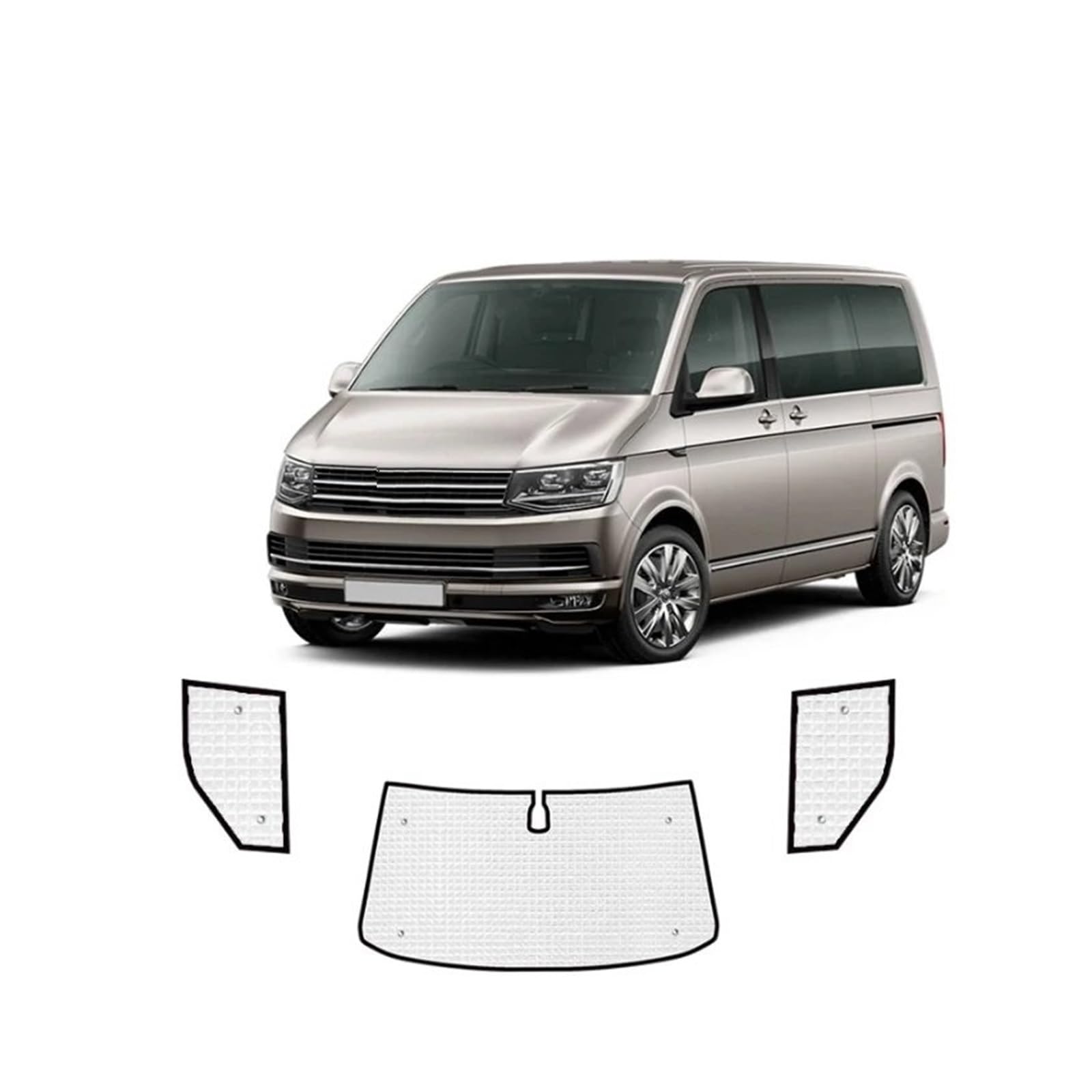 Sonnenblende Auto Auto-Sonnenschutzpolster Für VW Für Transporter T5 Für SWB 2003 2012 2013 2014~2015 Sonnenschutzfensterabdeckung Sonnenschutz Autozubehör Auto Fenster Verdunkelung(3piece) von AVNVNCNO