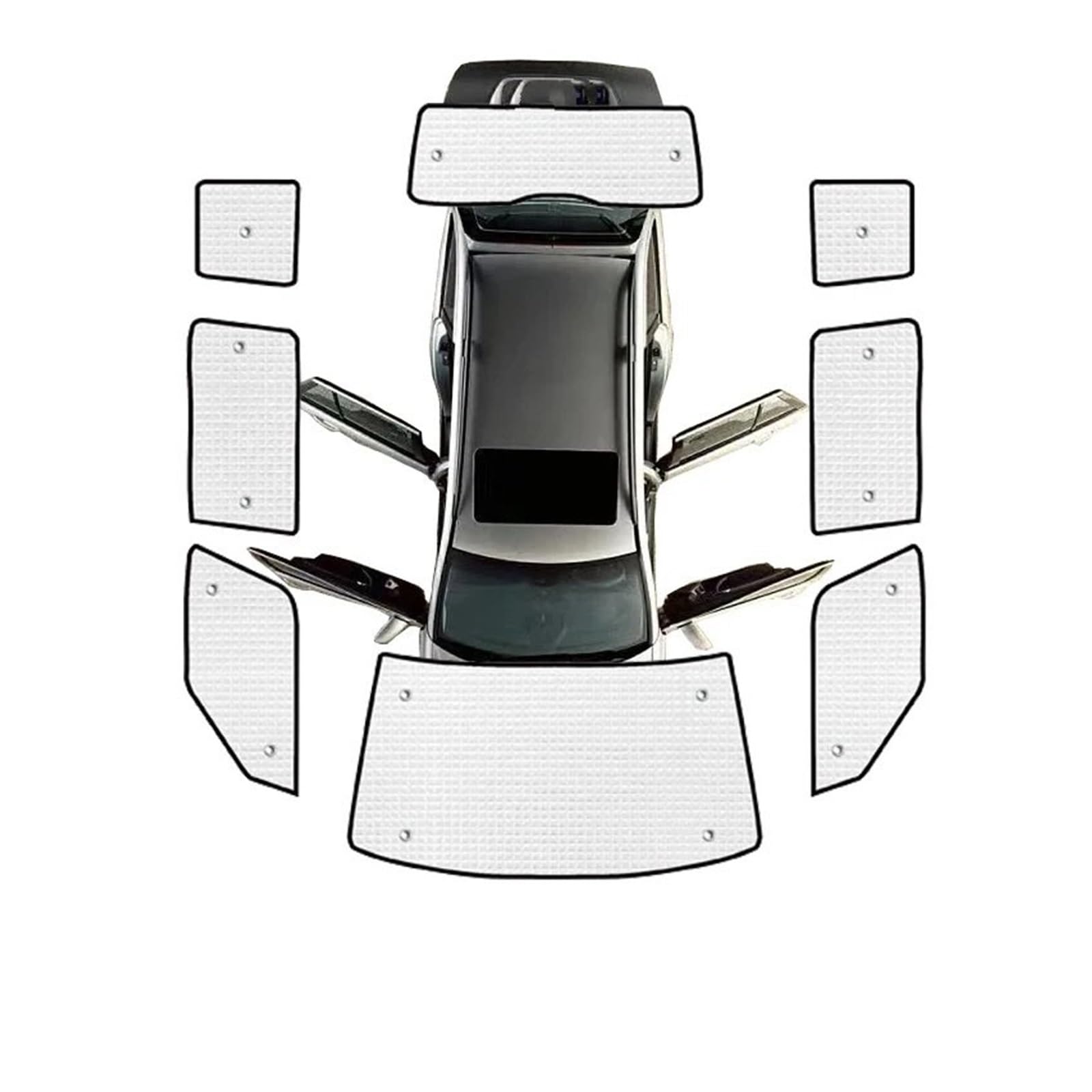 Sonnenblende Auto Für Skoda Für Yeti 2012 5L 2009 2010 2011 2012 2013 2014 2015 2016~2017 Auto Sonnenblenden Sonnenschutz Sonnenschirm Abdeckungen Sonnenschirme Auto Fenster Verdunkelung(All Sunshad von AVNVNCNO