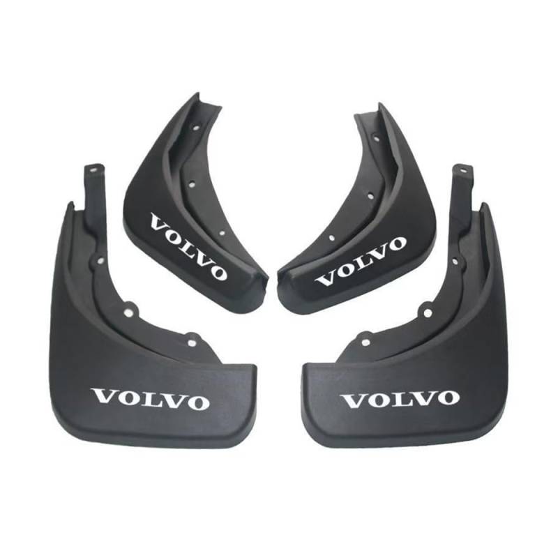 4 Stück Schmutzfänger, für Volvo EX30 2024 Vorne und Hinten Spritzschutz Kotflügel Mud Flaps Guard,Auto Rad Schutz Dekoration,B von AWCYRHI