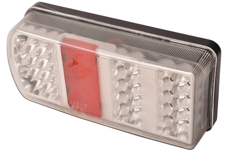 AWD Rückleuchte Aspöck-Stecker 228x106x55 mm - Voll-LED und Plug&Play - Links von AWD