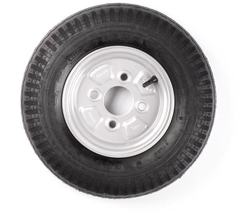 AWD Komplettrad 10 Zoll - Reifen 4.00-10 + Felge - Französischer Lochkreis: 4x115 - von AWD