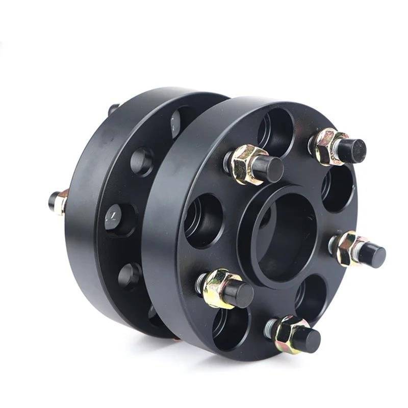 2 Stück 25/30/3540mm Spurverbreiterungen Adapter PCD 5x130 CB 84,1 Anzug Auto Für Benz Für G Serie Rad Adapter Auto-Rad-Distanzscheiben(2PCS 50mm Black) von AWGNTQQ