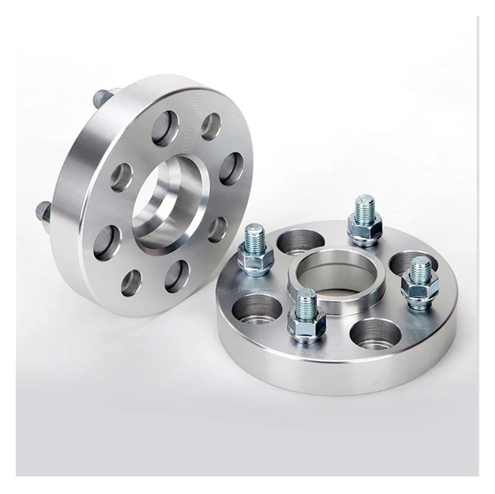 2 Stück PCD 4X100 Zentrum Loch 54,1mm Rad Geschmiedet Spacer Adapter Für Toyota Für Yaris Für Vios K2 / PICANTO Flansch Dichtung M12X1.5 Auto-Rad-Distanzscheiben(2PCS 60mm Silver) von AWGNTQQ