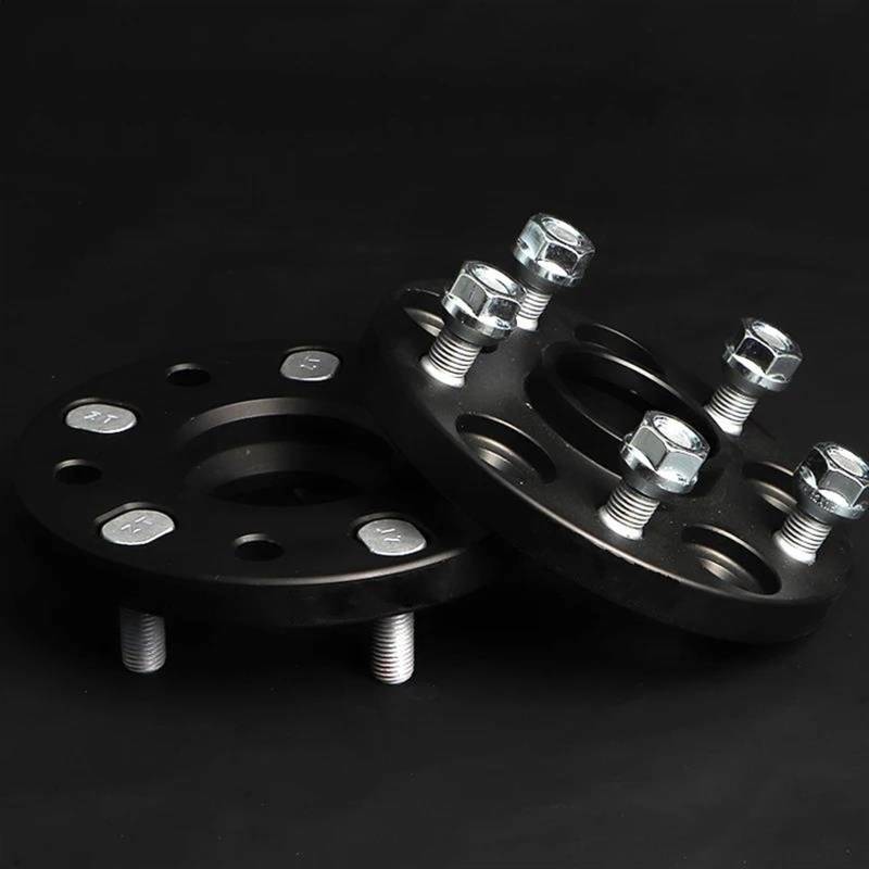 2 Stück PCD 5x114,3 CB 60,1mm Spurverbreiterung 5 Lug Für Toyota Für Corolla Für RAV4 Für Highlander Für Hybrid Pickup 2W Reiz 15/20/25/30/40mm Auto-Rad-Distanzscheiben(30mm Black spacers) von AWGNTQQ