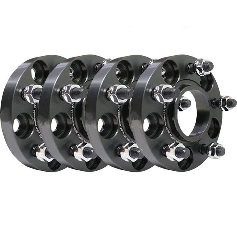 2 Stücke/4 Stücke 5x10 8 60,1 Für Chery Jetour Traveler/Jetour T2 Flansch Platte T6-7075 Spurverbreiterungen Aluminium Hub Verbreitert Adapter Auto-Rad-Distanzscheiben(4pcs 25mm-BK) von AWGNTQQ