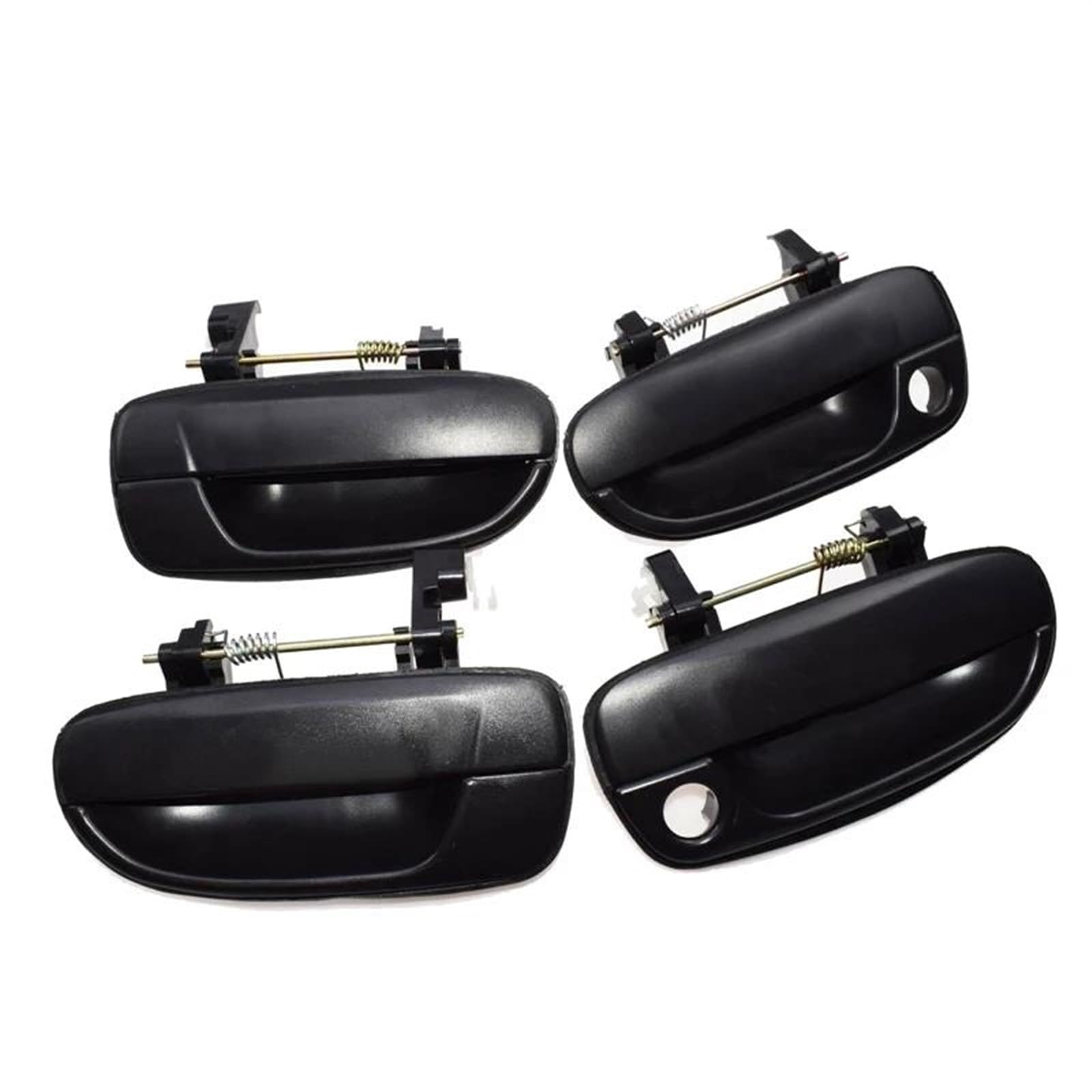 Außen türgriff Für Hyundai Für Accent 2000-2005 Außenteile 4PCS Vorne Hinten Links Rechts Äußere Außen Außentür Griff Schwarz Auto Außen Griff von AWGNTQQ