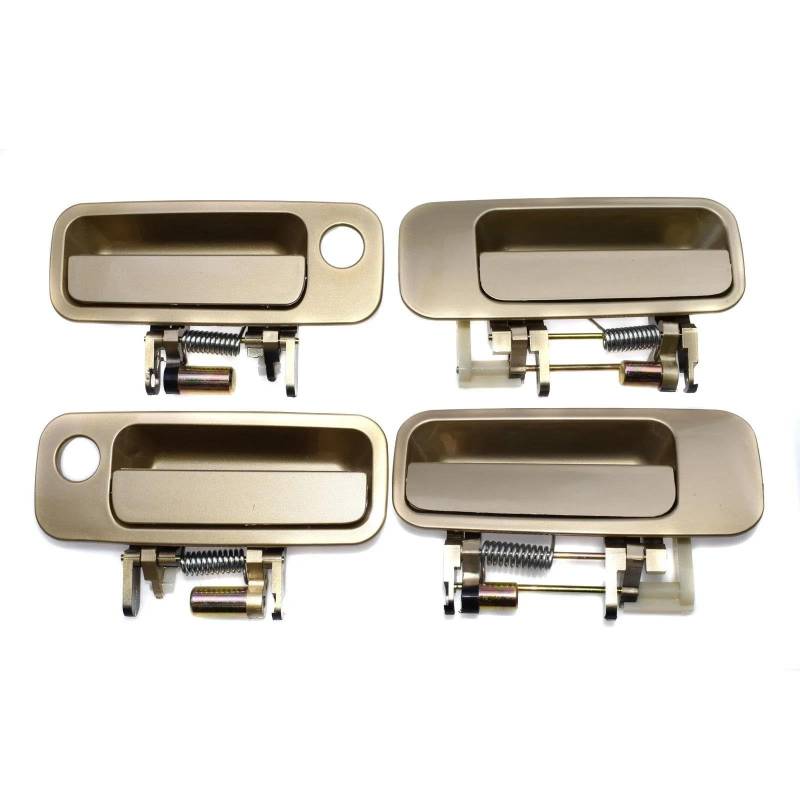 Außen türgriff Für Toyota Für Camry 1997-2001 4PCS Beige Vorne Hinten Links Rechts Außerhalb Außentür Griff 69210AA010,69210AA010,69220AA010 Auto Außen Griff von AWGNTQQ