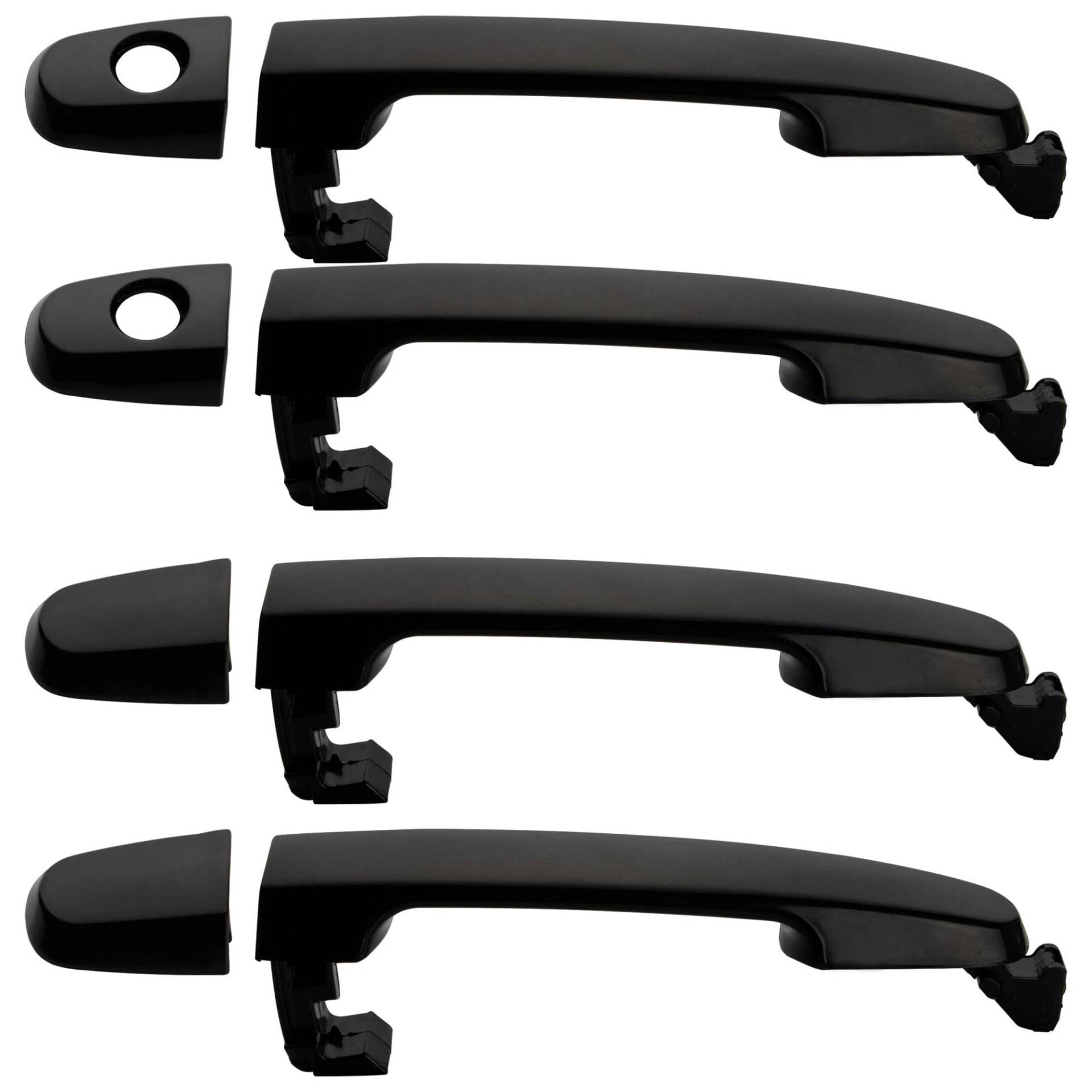 Außen türgriff Für Toyota Für Corolla Für Matrix 2003-2008 4 PCS/1 Set Vorn Hinten Links Rechts Außentür Griff 69211-AA010 69217-33010-C1 Auto Außen Griff von AWGNTQQ