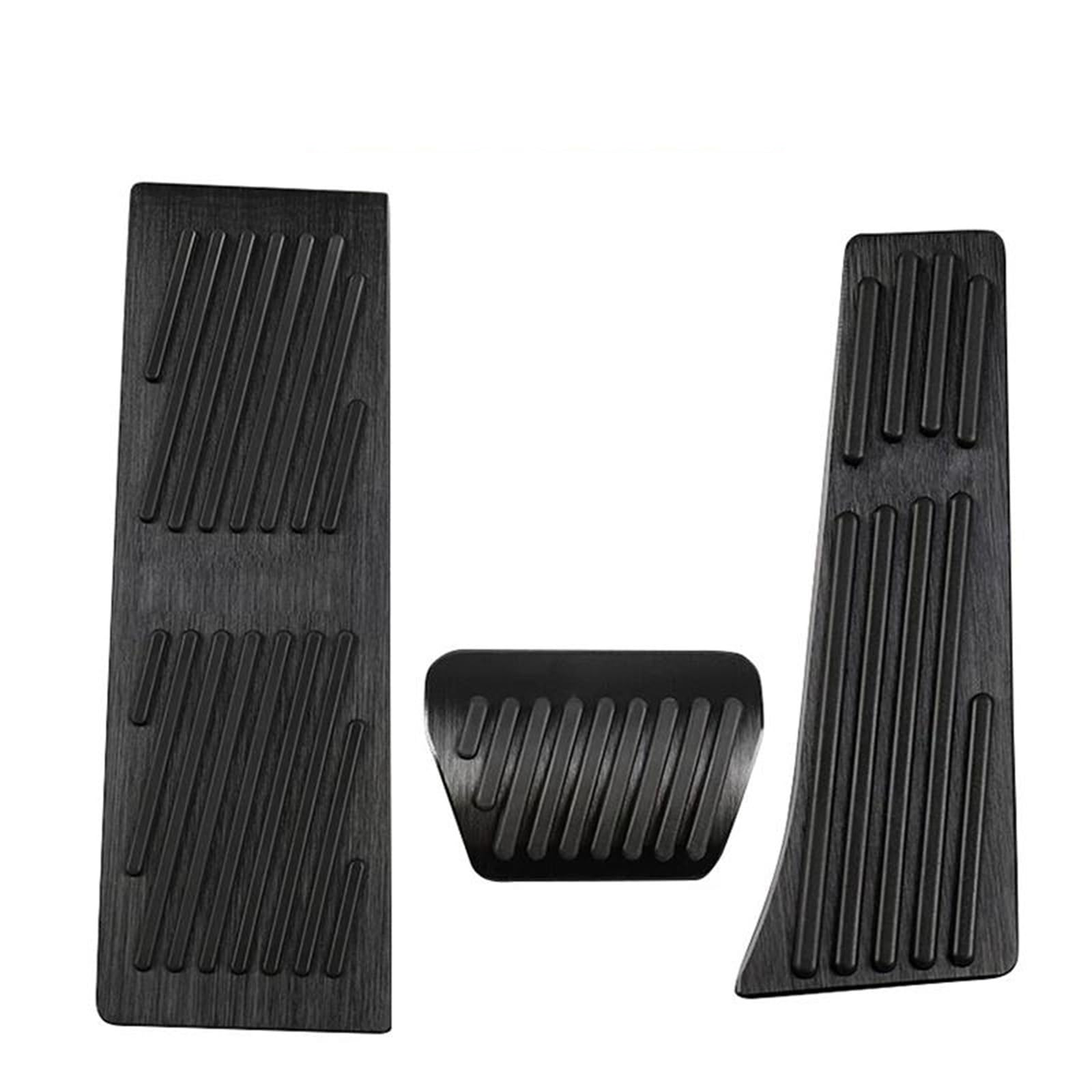 Auto Pedale Aluminium Auto Accelerator Bremspedale Abdeckung Fußstütze Pedal Anti-Slip Pads Für X3 G01 Für X4 G02 Für IX3 G08 2018-2023 Bremse Pedalkappen(3 Black 2018-2020) von AWGNTQQ