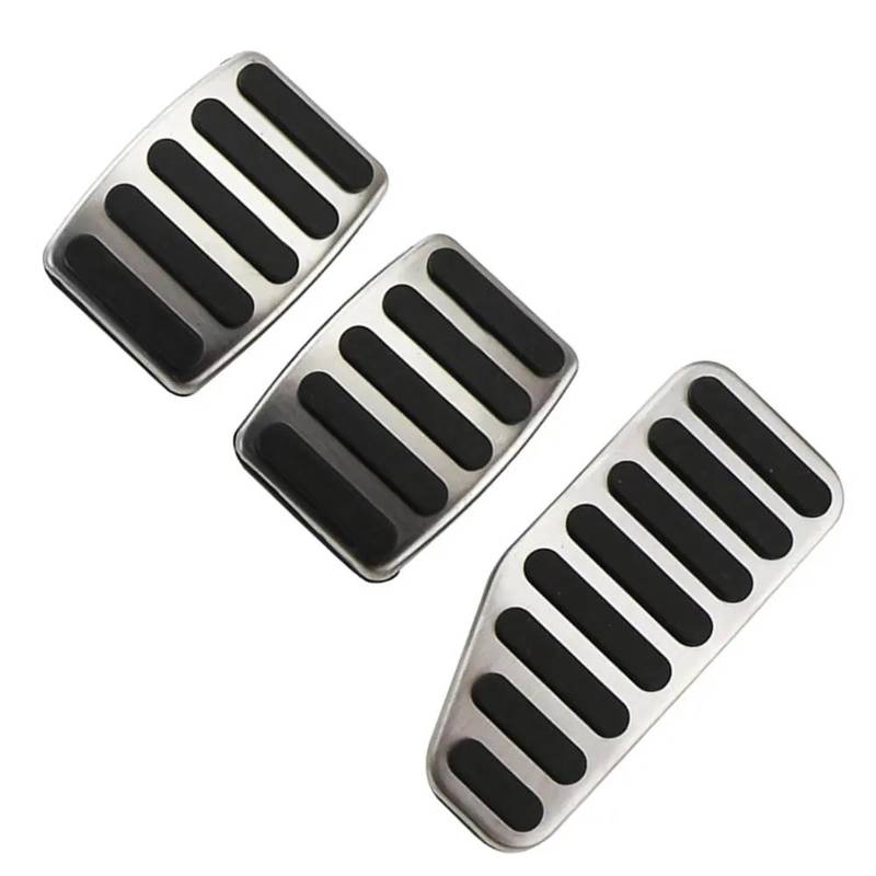 Auto Pedale Für Suzuki Für Swift Für Alto Für Jimny Auto Kupplung Bremse Gaspedal Fußstütze Pedale Abdeckungen Auto Styling Bremse Pedalkappen(3 pcs) von AWGNTQQ