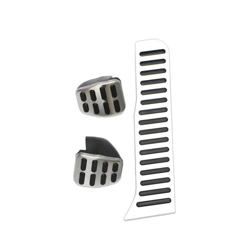 Auto Pedale at MT Auto Fußpedale Für A3 Für MK2 Für 8P 2003~2013 Beschleuniger Gas Bremse Edelstahl rutschfeste Restfoot Pedal Pad Auto-Styling Bremse Pedalkappen(3 pcs) von AWGNTQQ