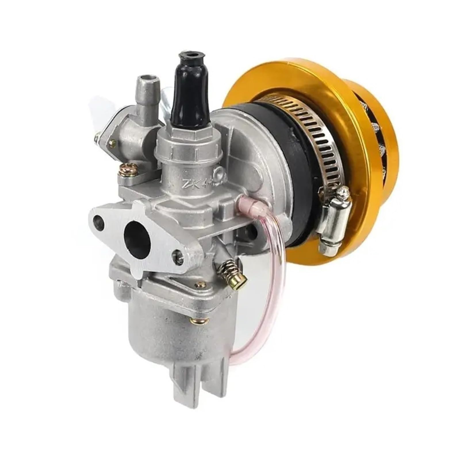 Carburetor Für 47cc 49cc Für Mini Quad ATV Dirt Pocket Bike Motorrad Langlebiger Motor Carb Vergaser Mit Luftfilter 2 Takt Motorrad Vergaser(Gelb) von AWGNTQQ