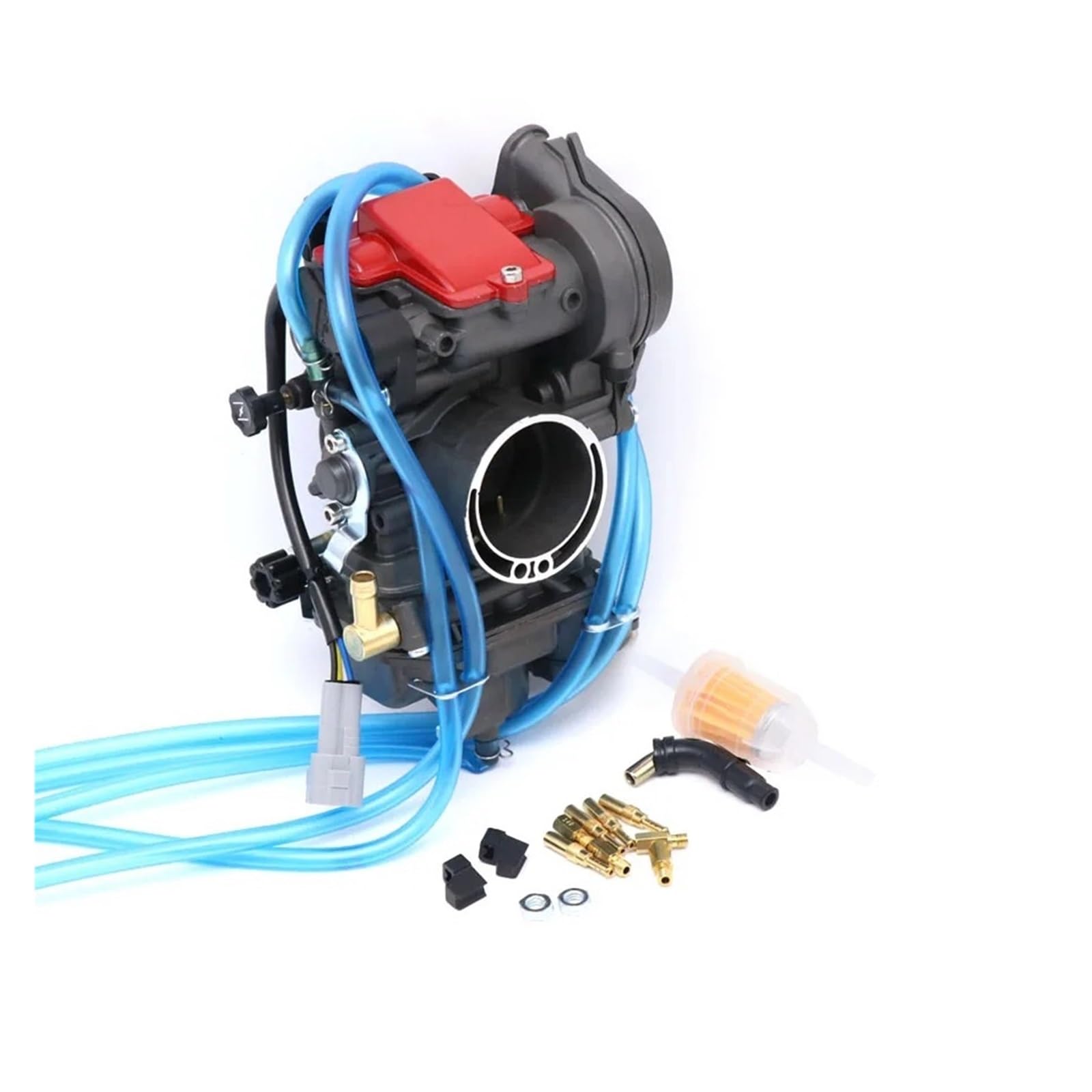 Carburetor Für CRF150R CRF 150R CRF250R CRF 250R CRF250X CRF 250X CRF 450R CRF450R FCR 33 FCR33 FCR 38 FCR38 FCR40 Vergaser Fit 2T/4hub Motorrad Motorrad Vergaser(FCR 38mm Black) von AWGNTQQ