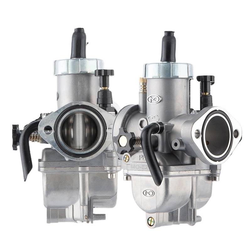 Carburetor Für Kawasaki 2T 4T Flansch Motor Dirt Bike Cub Scooter PE17 19 22 24 26 28mm Motorrad Vergaser Mit Carb Jet Motorrad Vergaser(PE 17mm) von AWGNTQQ