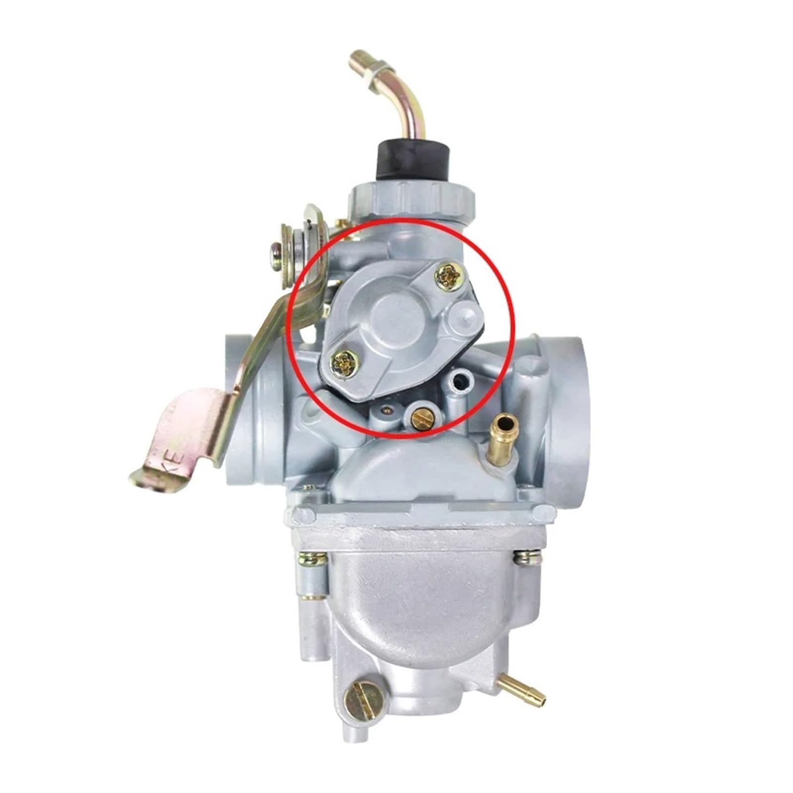 Carburetor Für YBR 125 YBR125 XTZ125 125CC MUKUNI Carb Kraftstoff System Moto Teile Hand Chock Carby Vergaser Motorrad Vergaser(A Cover) von AWGNTQQ