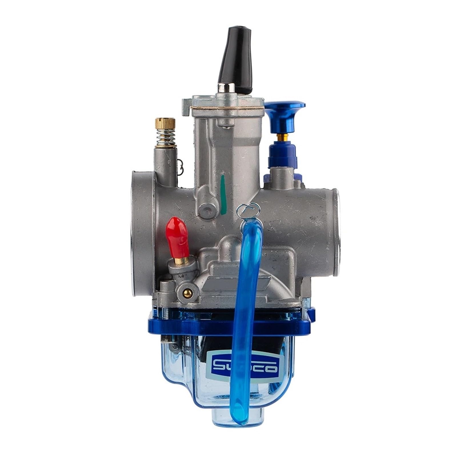 Carburetor Universal Für PWK 24 26 28 30 32 34 Mm Roller Motorrad Vergaser Motocross Zubehör Dirt Bike Racing Motorrad Vergaser(Blue 30mm) von AWGNTQQ