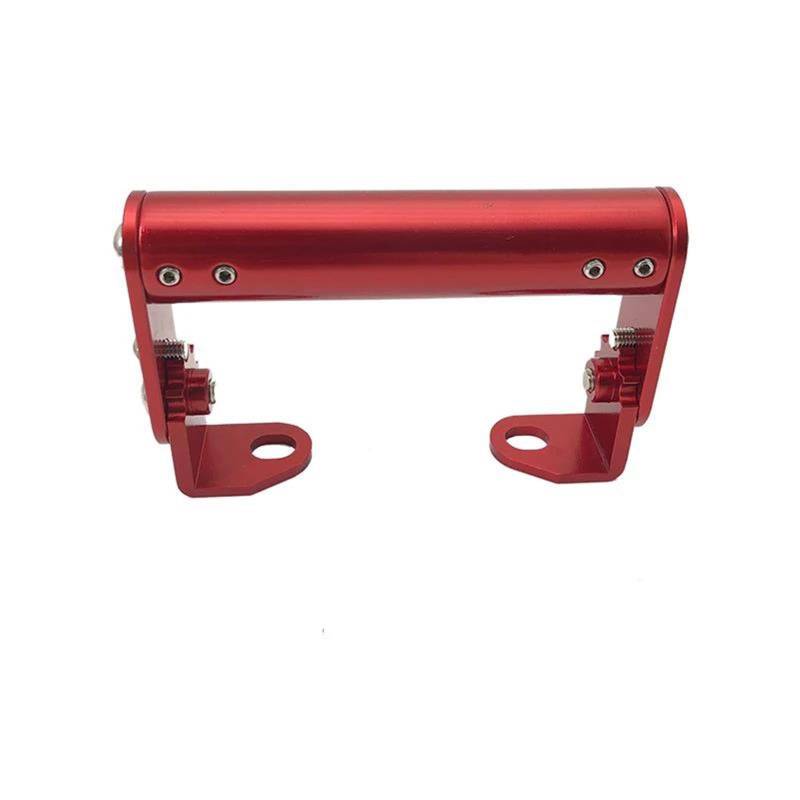 Fahrrad Handyhalterung Für NC750X Für Suzuki Für DL650 Für MT09 2024 Universal Motorrad Telefon Halter Stehen GPS Navigation Platte Halterung Handyhalter Fahrrad(Red) von AWGNTQQ