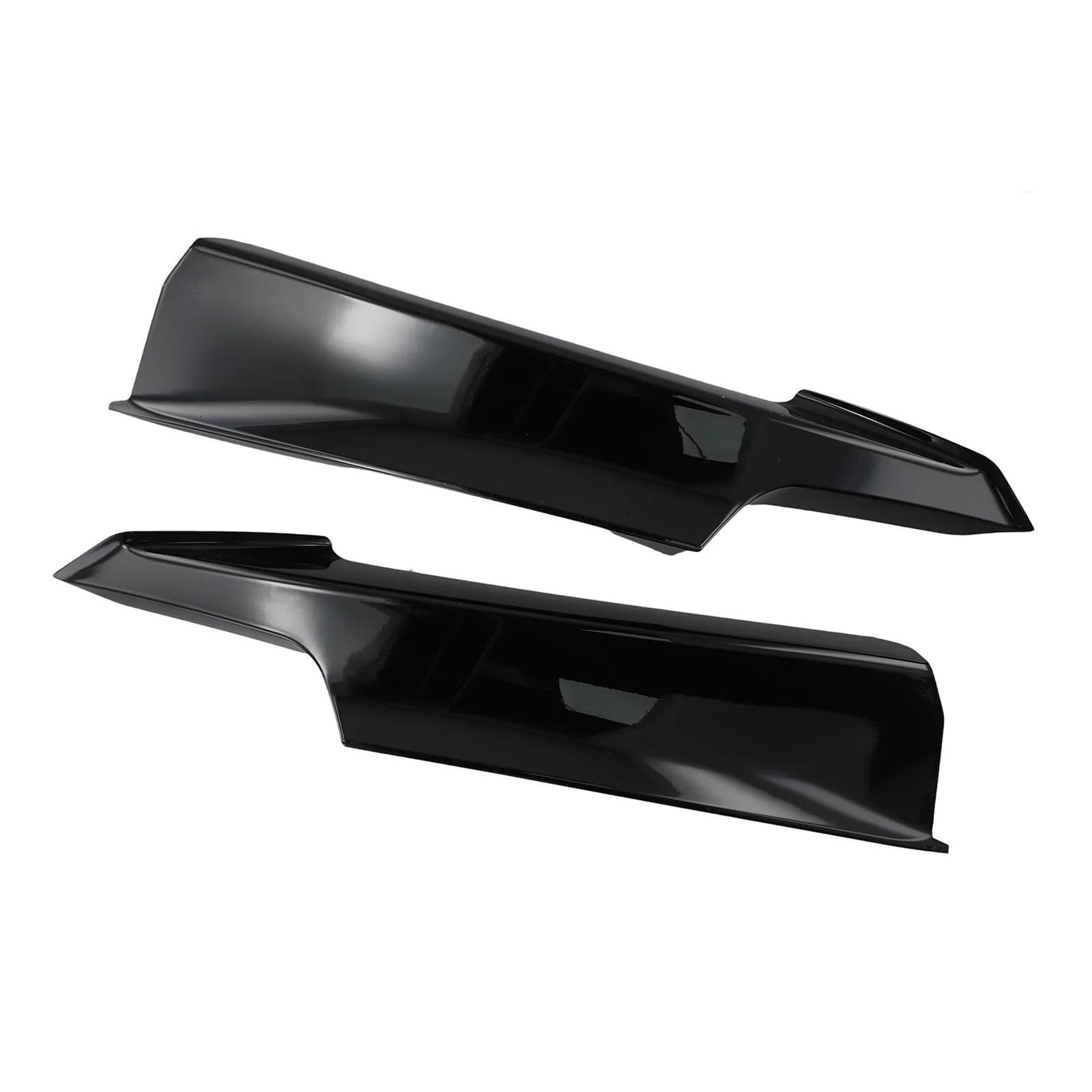 Frontstoßstange Lip Für 3er F30 Sport 320i 325i 2013-2019 Autoaufkleber Universal-Kratzschutz Frontlippe Stoßstange Spoiler Splitter Frontstoßstange Spoiler(Schwarz) von AWGNTQQ