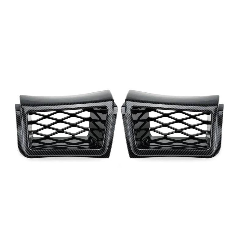 Frontstoßstange Lip Für Chevrolet Für Silverado 1500 2003-2007 SS EIN Paar Carbon Fiber Look Auto Bremse Luftkanal Front Stoßstange Bremssattel Grill Luftauslass Frontstoßstange Spoiler von AWGNTQQ