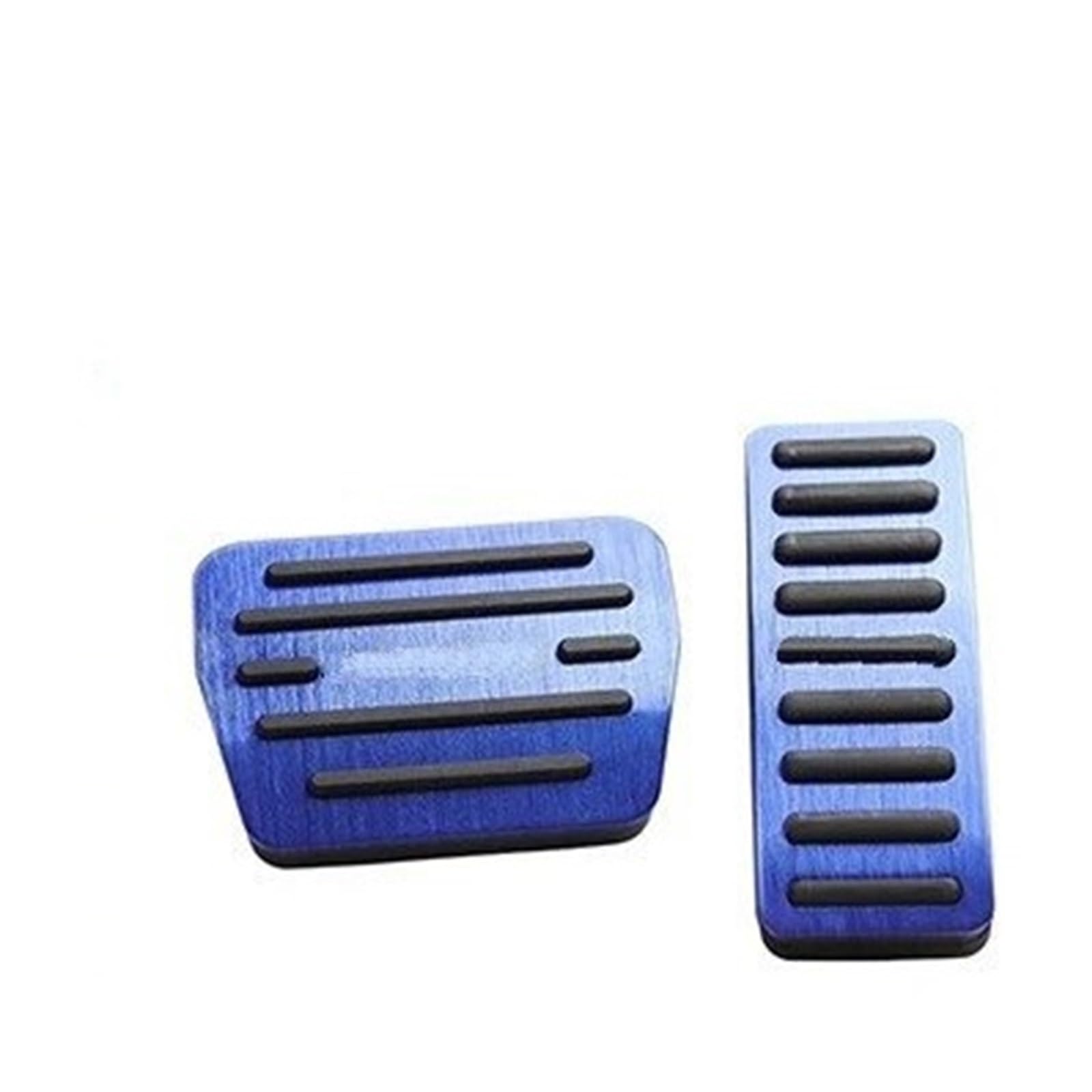 Fußpedal Bremspedal Für Chery Für Exeed LX 2018 2019 2020 2021 2022 2023 Aluminium Auto Gas Beschleuniger Bremse Kupplung Pedal Abdeckung Anti-Slip Pad Zubehör Autopedal(MT Blue) von AWGNTQQ