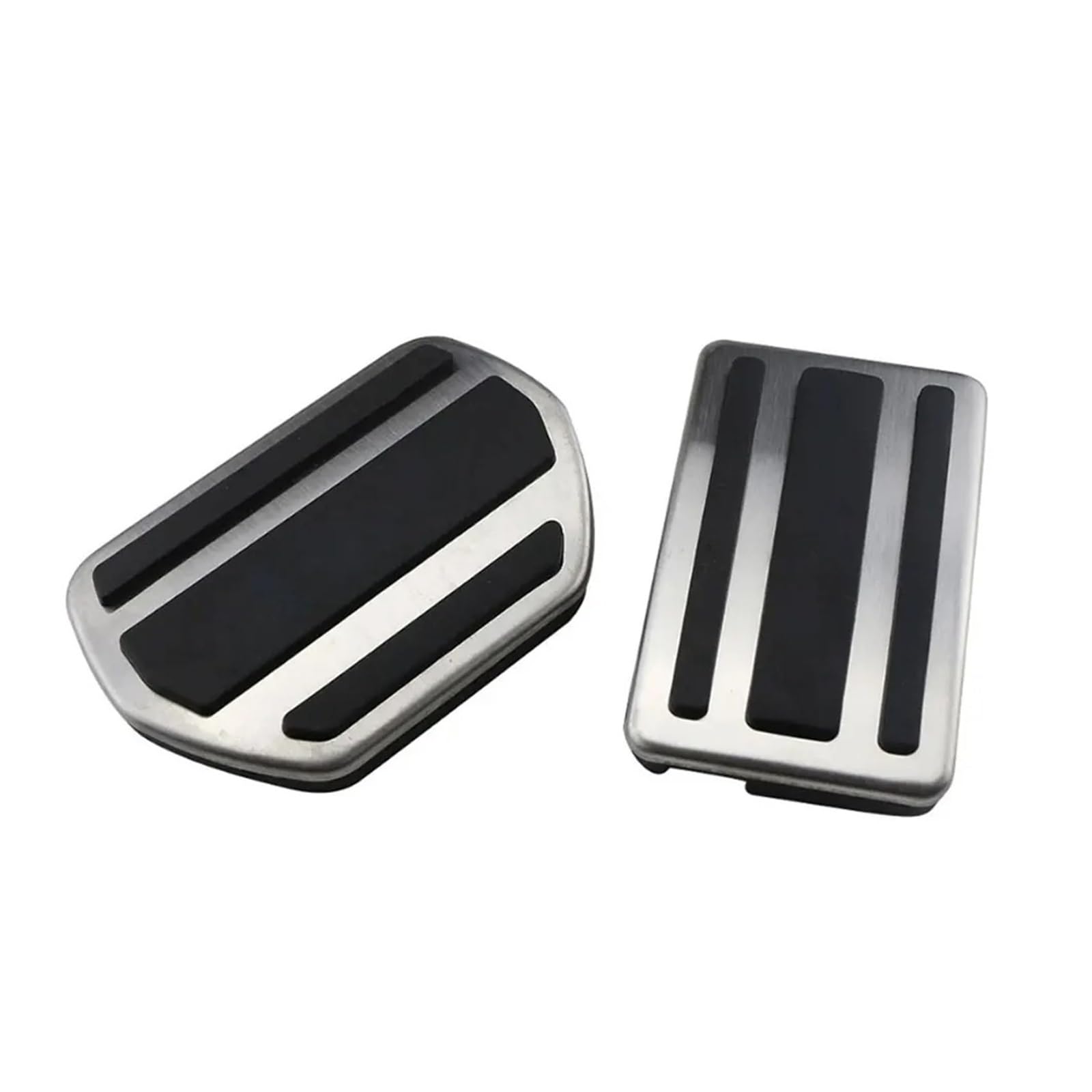 Fußpedal Bremspedal Für Citroen Für C5 Für C6 2006~2012 Edelstahl Auto Fußpedale Gas Beschleuniger Bremse rutschfeste Kein Bohren Pedal Pad Zubehör Autopedal(2 Pcs) von AWGNTQQ