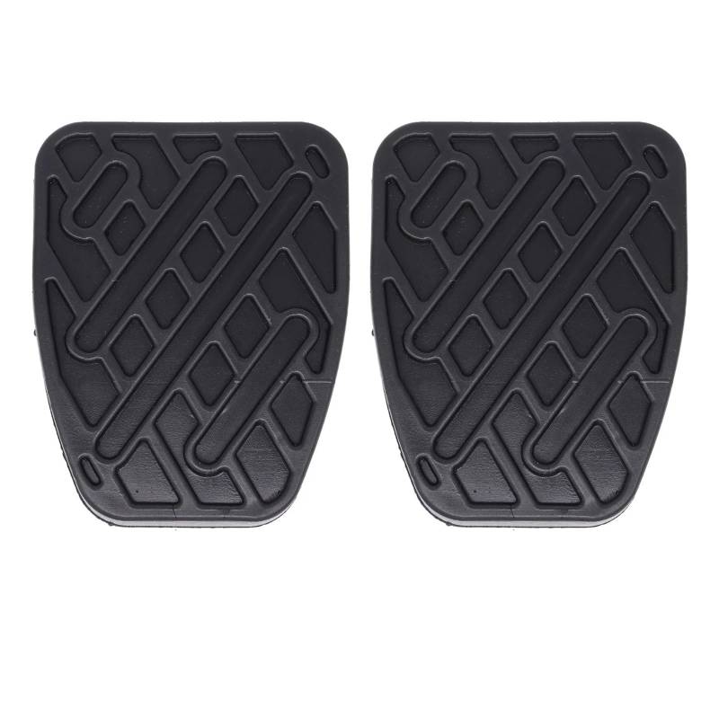 Fußpedal Bremspedal Für Nissan Für Qashqai J10 Für Dualis Für Rogue Sport 2007-2011 2012 2013 Auto Schwarz Gummi Bremse Kupplung Fuß Pedal Pad Abdeckungen 46531JD00A Autopedal(2Pc) von AWGNTQQ