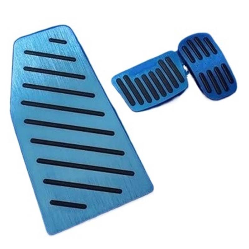 Fußpedal Bremspedal Für Toyota Für Corolla E210 2019 2020 2021 2022 Auto Geändert Pedal Kit Accelerator Brems Fußstütze Pad Abdeckung Auto Refit Zubehör Autopedal(3pcs Blue) von AWGNTQQ