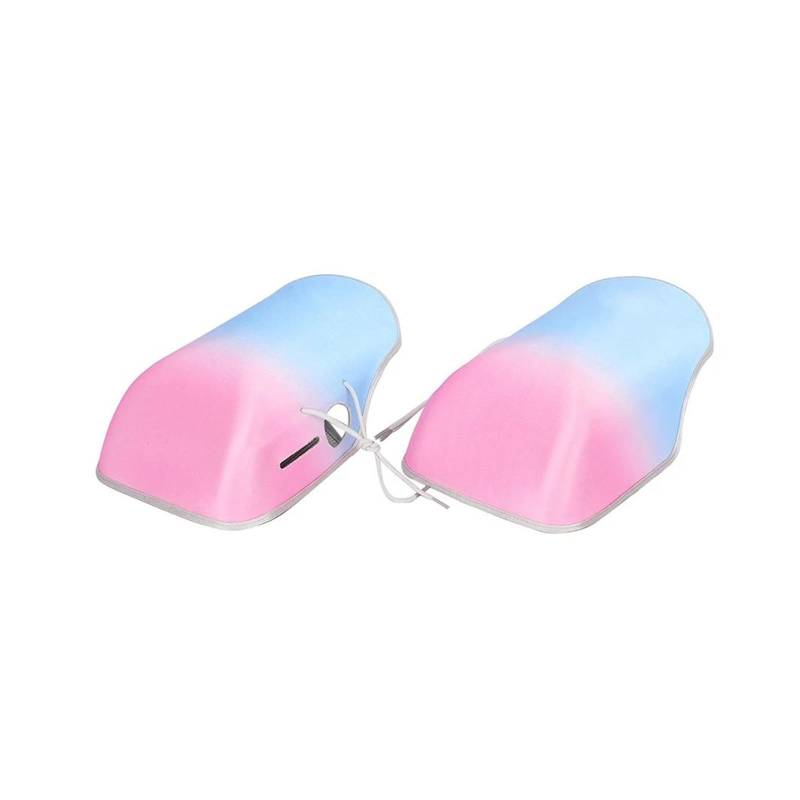 Handschutz Motorrad 1 Paar Motorrad-Griff-Lenkermuffen Winddicht Sonnenschutz Atmungsaktive Handschützer Lenker Hand Guards(Pink) von AWGNTQQ