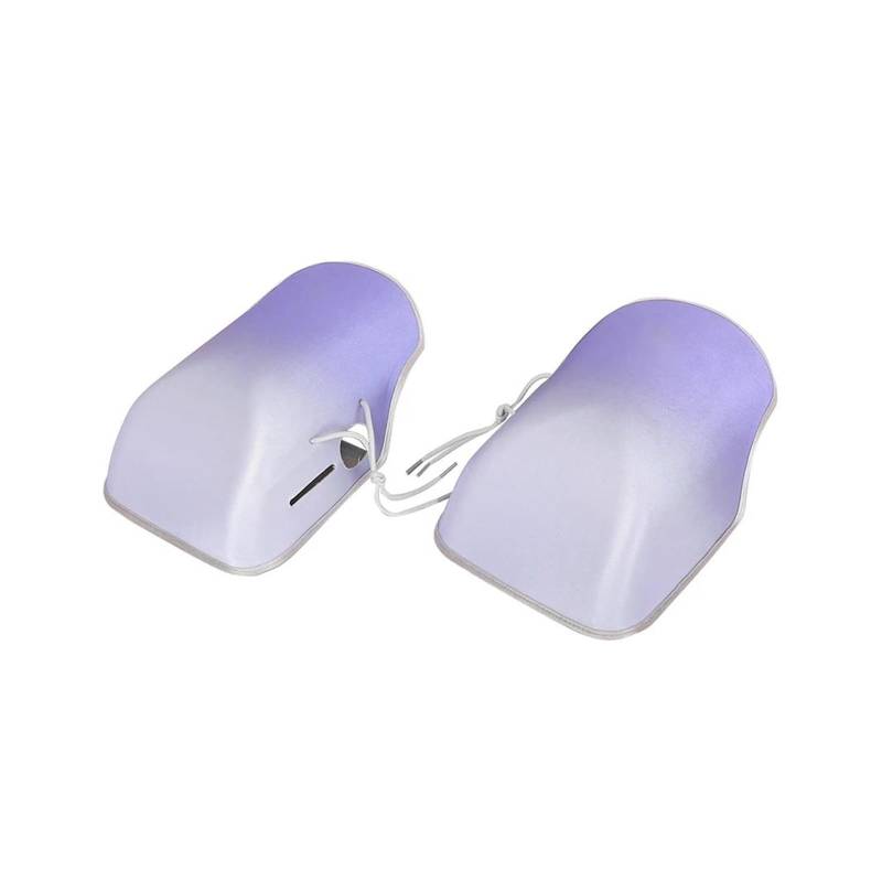 Handschutz Motorrad 1 Paar Motorrad-Griff-Lenkermuffen Winddicht Sonnenschutz Atmungsaktive Handschützer Lenker Hand Guards(Purple) von AWGNTQQ