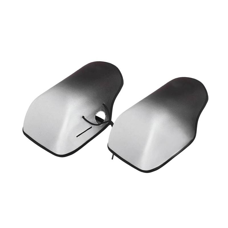 Handschutz Motorrad 1 Paar Motorrad-Griff-Lenkermuffen Winddicht Sonnenschutz Atmungsaktive Handschützer Lenker Hand Guards(Schwarz) von AWGNTQQ