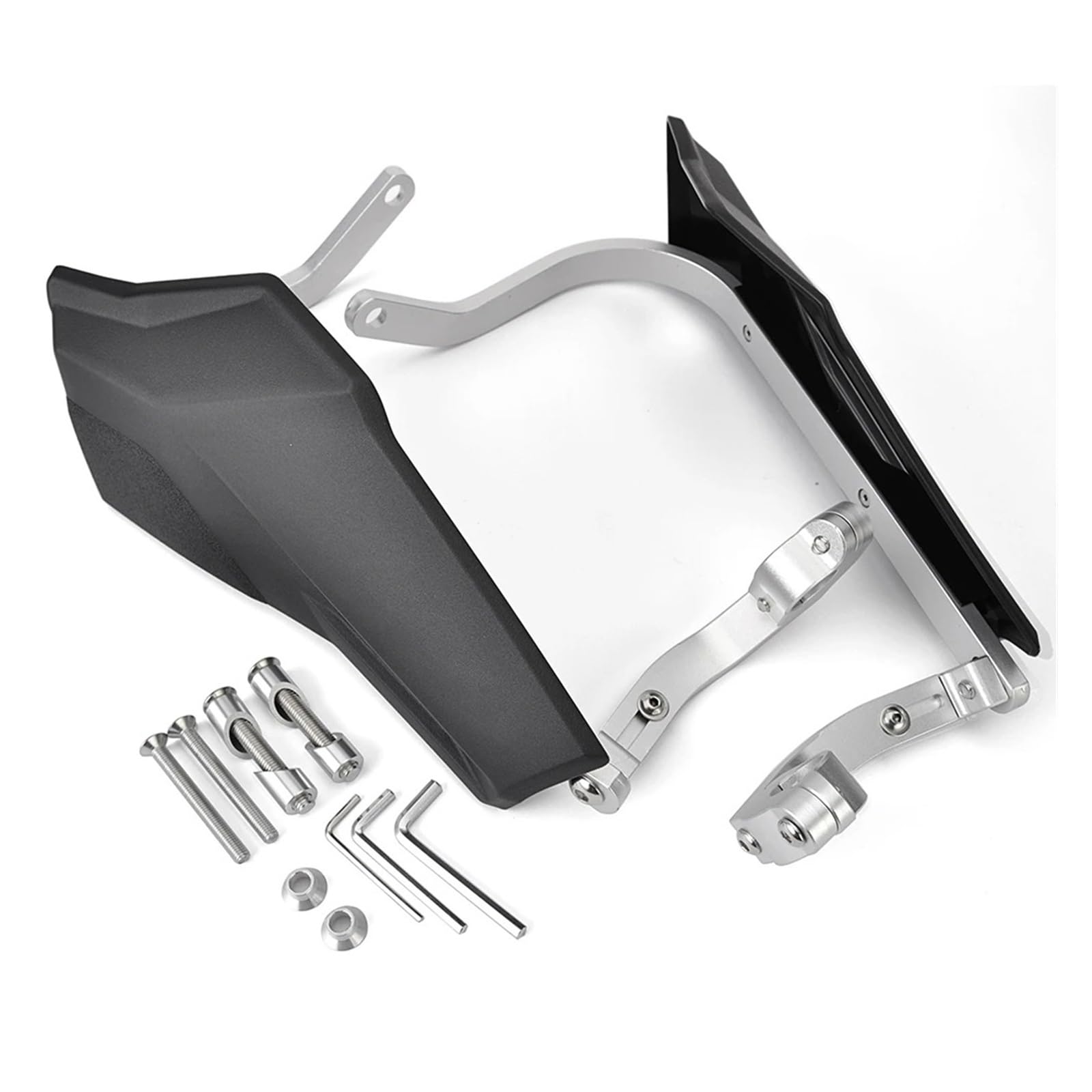 Handschutz Motorrad 22MM Motorrad Handschützer Griffschutz Handschutz Lenkerschutz Lenker Hand Guards(Silber) von AWGNTQQ