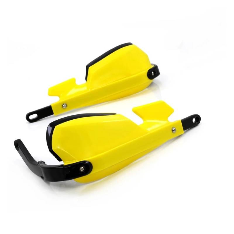 Handschutz Motorrad Für NC 700 NC750 NC700 NC 750 S/X 2012-2017 Motorrad Windschutz Griff Handschützer Kunststoff Motocross Handprotektoren Lenker Hand Guards(Gelb) von AWGNTQQ