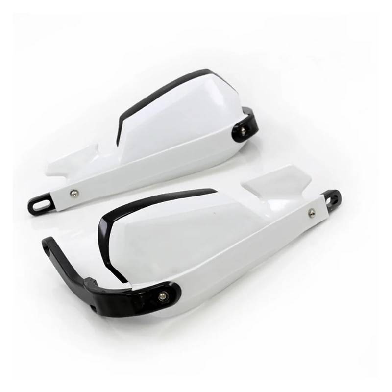 Handschutz Motorrad Für NC 700 NC750 NC700 NC 750 S/X 2012-2017 Motorrad Windschutz Griff Handschützer Kunststoff Motocross Handprotektoren Lenker Hand Guards(White) von AWGNTQQ