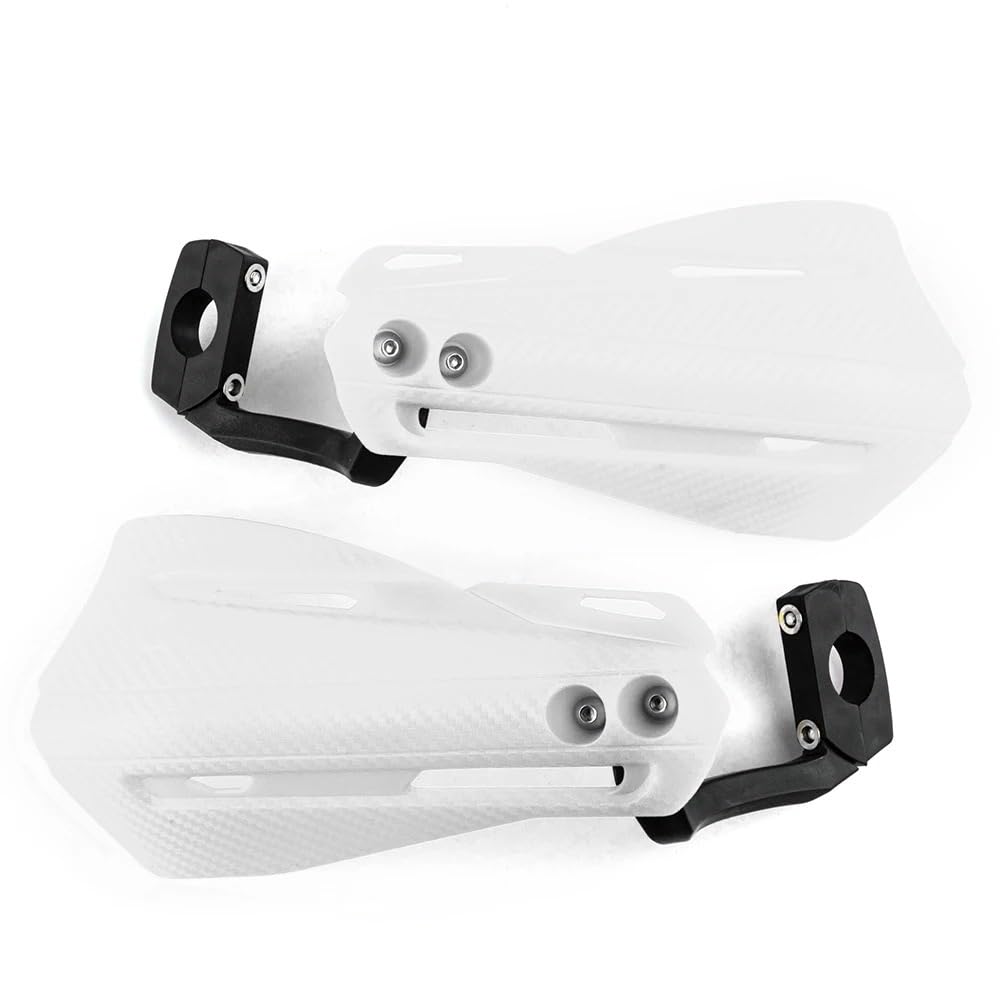 Handschutz Motorrad Für Suzuki ATV Pit Dirt Bike Motorrad Handschützer Griffschutz Handschutz Lenkerschutz Lenker Hand Guards(White) von AWGNTQQ