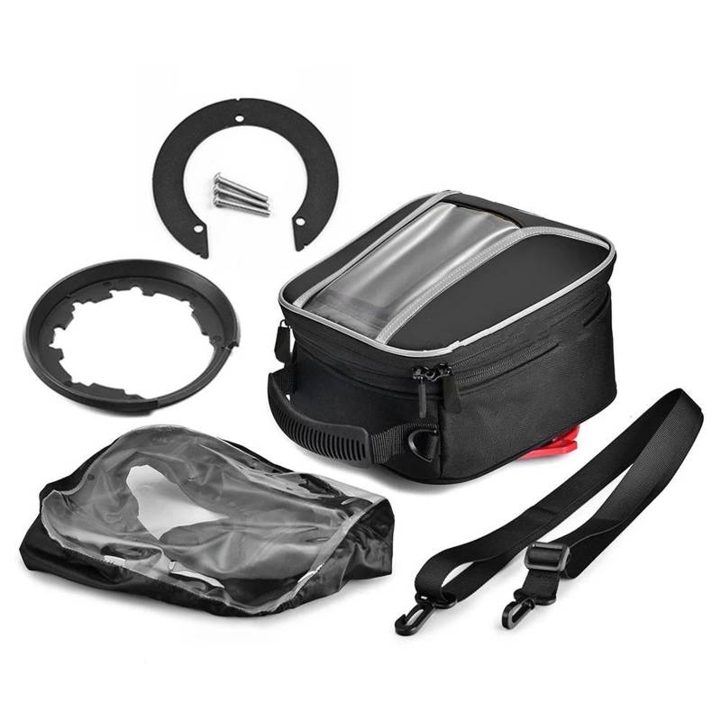 Leder & Satteltaschen Für F750GS Für F 750 GS Für F850GS Für F850 GS Abenteuer 2018-2023 2024 Motorrad Navigation Kraftstoff Tank Tasche Motorrad Tasche von AWGNTQQ