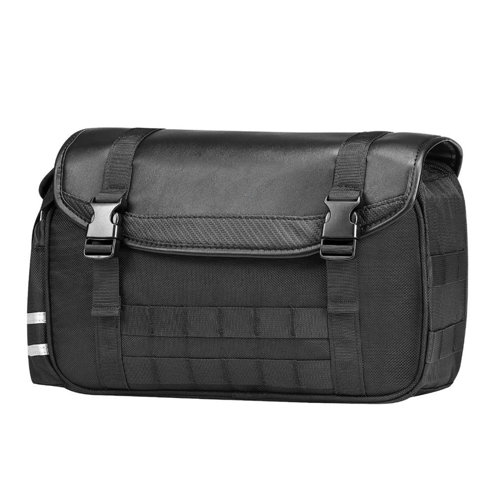 Leder & Satteltaschen Für Rebel 250 Für Rebel 500 Für Rebel 1100 Für Ct125 Ct 125 Für Kawasaki Für VN250 Für VN 250 Motorrad Reise Gepäck Tasche Seite Tasche Motorrad Tasche(15L) von AWGNTQQ