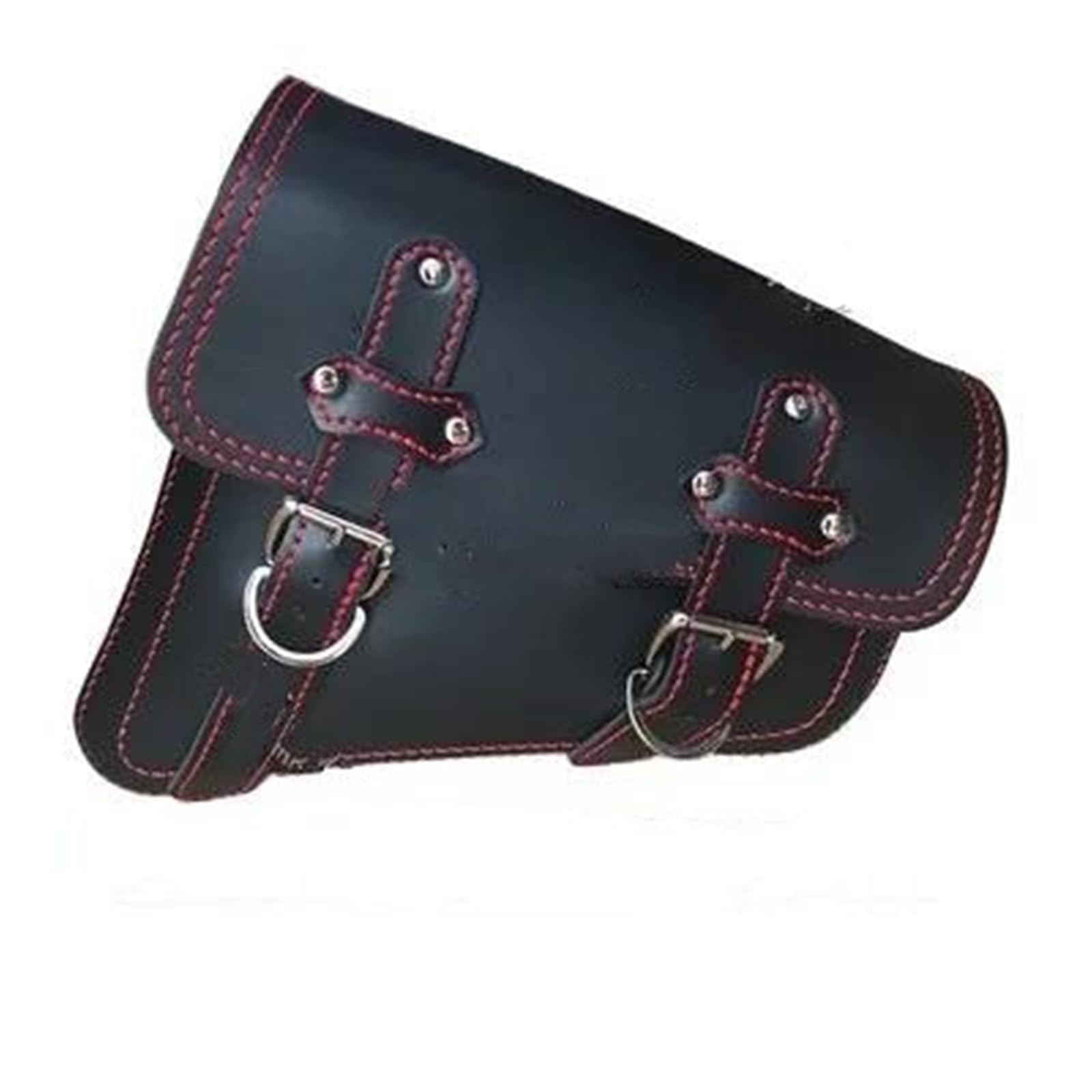 Leder & Satteltaschen Für Sportster XL 883 XL883 XL 883 Motorrad Gepäck Seite Satteltasche Satteltasche PU Leder Motorrad Tasche(Right Side) von AWGNTQQ