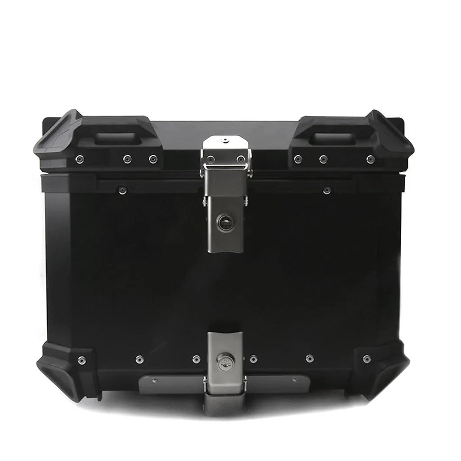 Leder & Satteltaschen Für VOGE Valico 525DSX 525 DSX 2024 Motorrad Stamm Top Box Gepäck Lagerung Hinten Zubehör Motorrad Tasche(45L Top Box Black) von AWGNTQQ