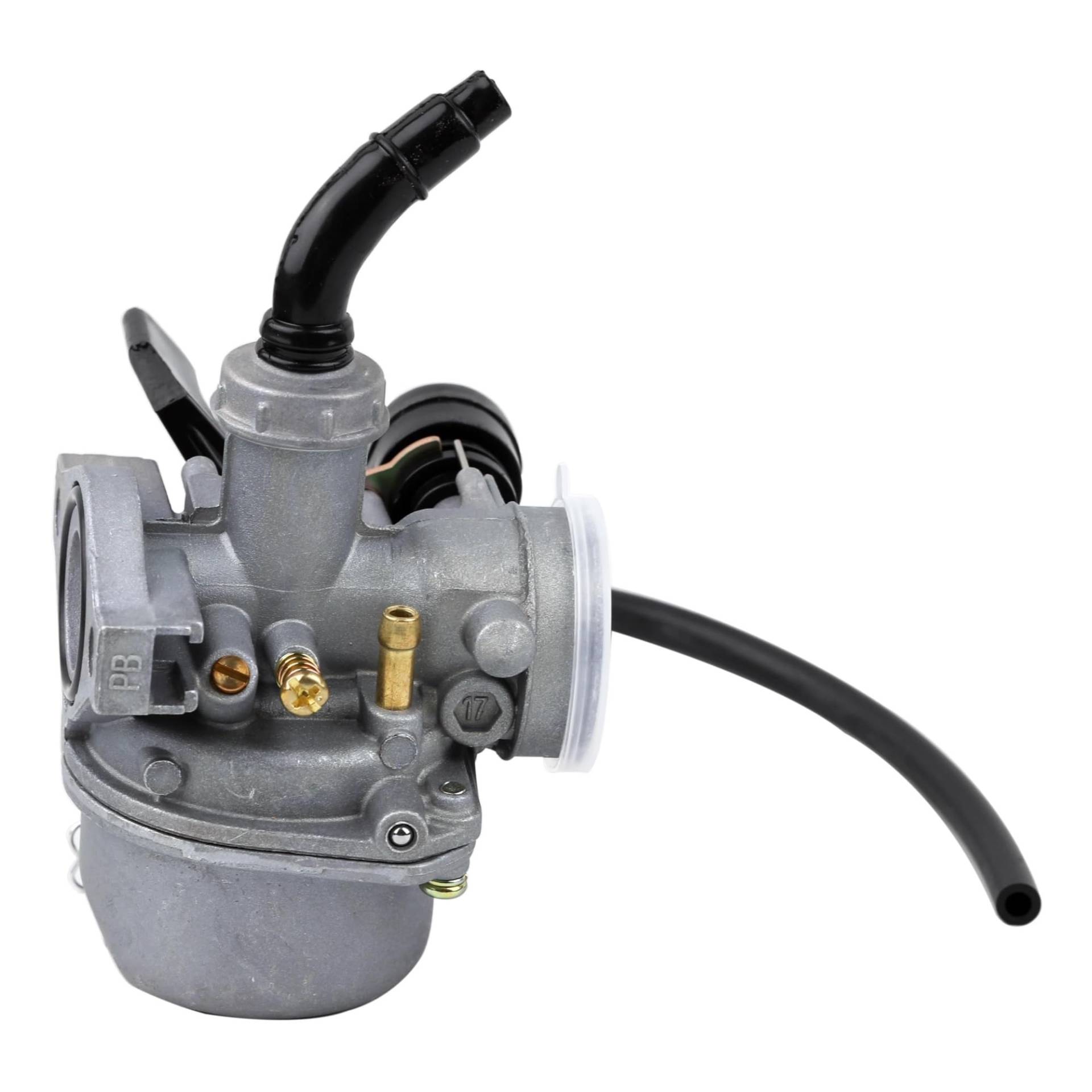 Motorrad Carburetor Universal Vergaser Für 50 70 90 110 125 Cc ATV Quad 4 Wheeler Dirt Bike Motorrad PZ19 19 Mm Mit Luftfilter Vergaser Vergaser Motor(Small Suit) von AWGNTQQ