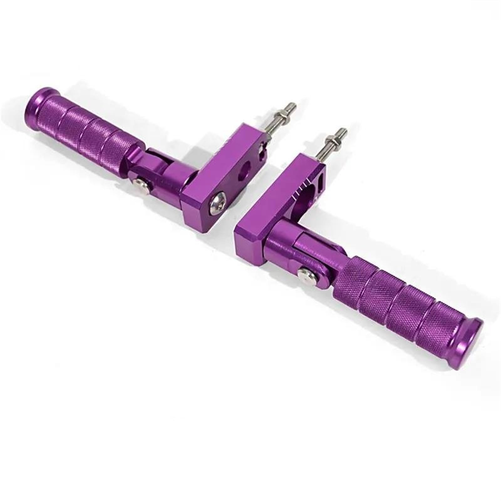 Motorrad Fußstützen Für SURRON Für Licht Für Bee X Stunt Performance Pedal Ebike Offroad Für Sur Ron Dirt Bike Motorradzubehör Teile Für SUR-Ron Fußrasten Motorrad(Purple) von AWGNTQQ