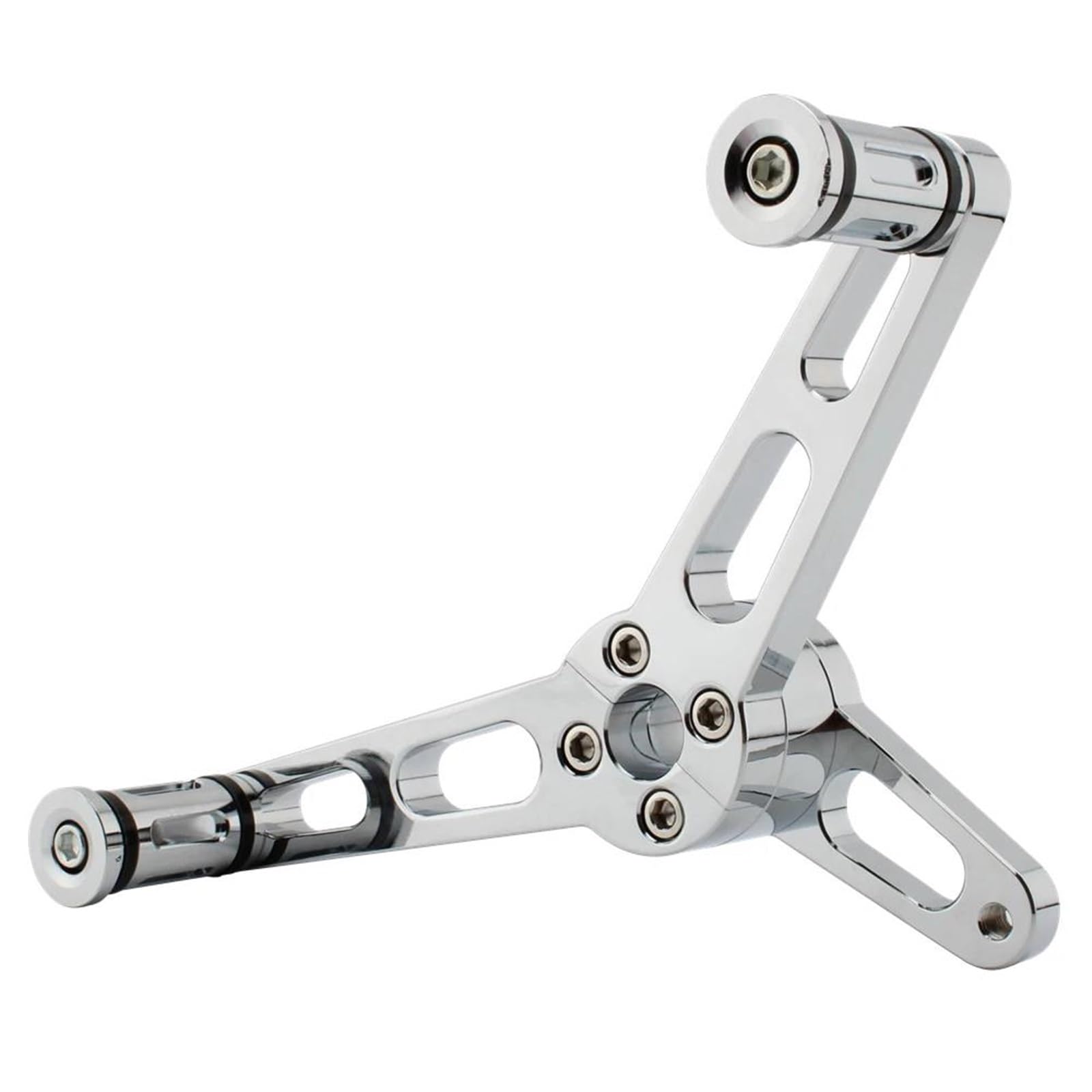 Motorrad Fußstützen Für Sportster Für XL883 Für XL1200 Für Customfor Low 48 2004-2024 Motorrad Schalthebel Shifter Pegs Ferse Kappe CNC Pedal Vorwärts Kontrollen Fußrasten Motorrad(B) von AWGNTQQ