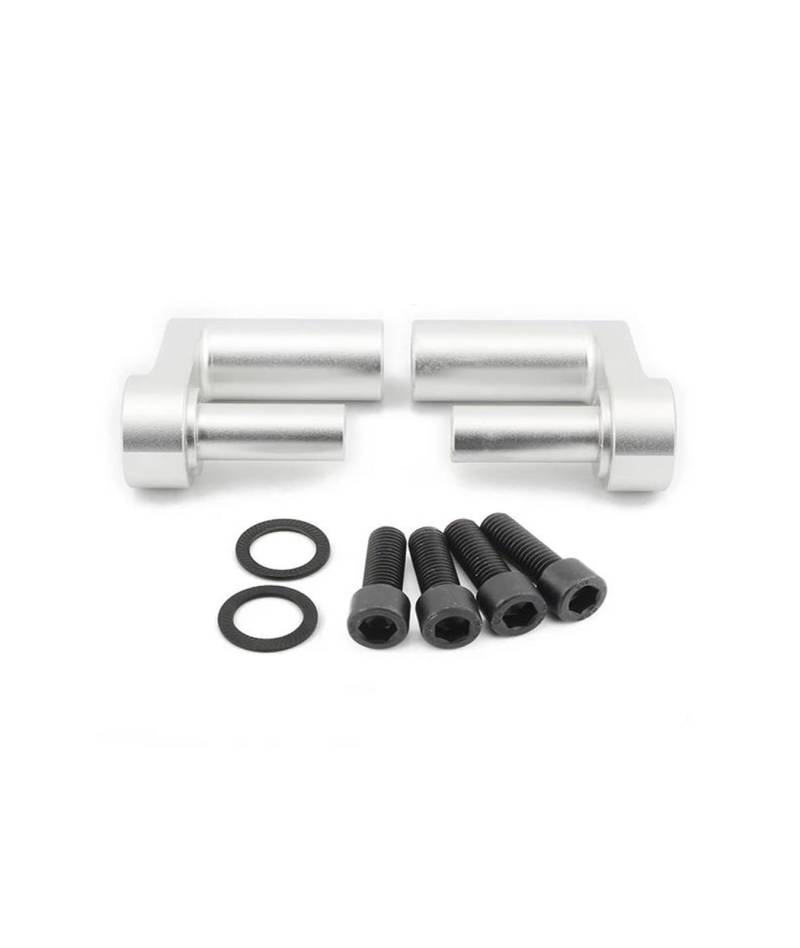 Motorrad Lenkererhöhung Für R1200RT Für R1250RT 2014-2020 Einstellbare Lenker Riser Kit 1,625 "Motorrad Zubehör Lenkererhöhung(Silber) von AWGNTQQ