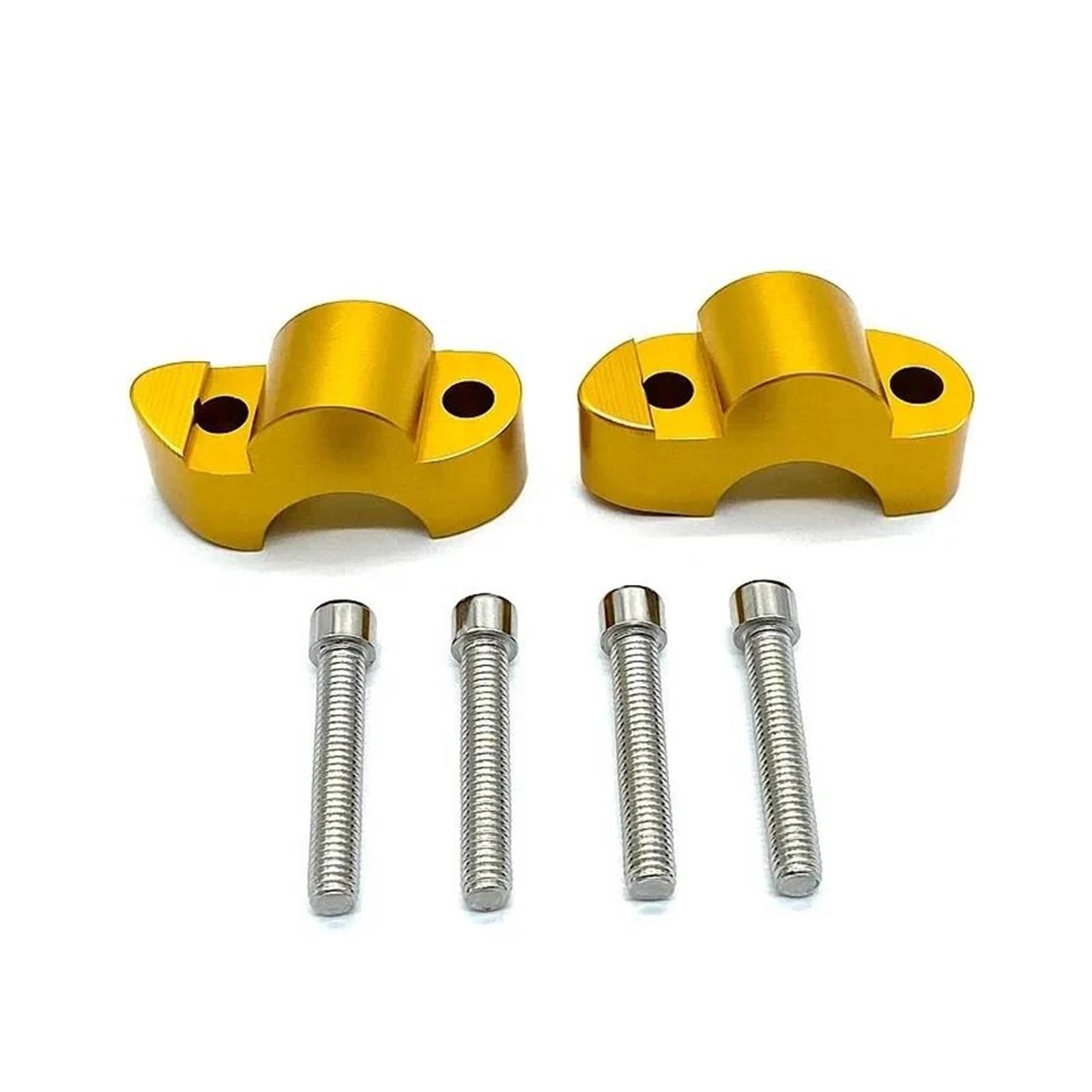 Motorrad Lenkererhöhung Für Suzuki Für GSX-S1000 Für GSX-S1000F 2015-2023 Motorrad Lenker Verlängern Montieren Lenker Riser ClampAdapter Lenkererhöhung(Gold) von AWGNTQQ