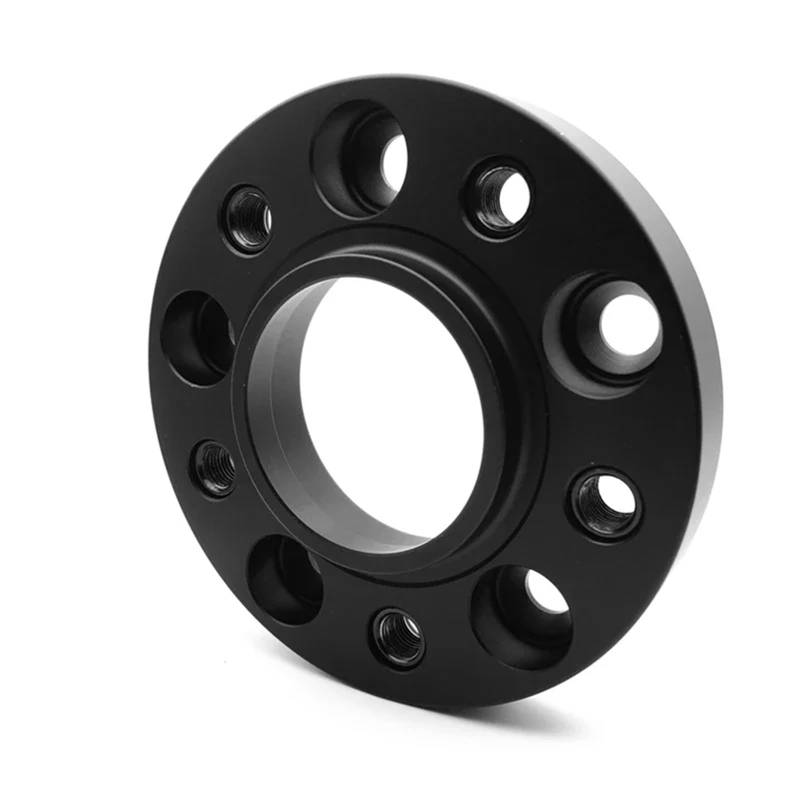 Mutter Spurverbreiterungen Für Benz Für G05 G20 G21 PCD 5x112 CB 66,6mm Radnabenverbreiterung Geschmiedetes Aluminium 1 Stück Auto-Rad-Distanzscheiben(1PC Black 30mm) von AWGNTQQ