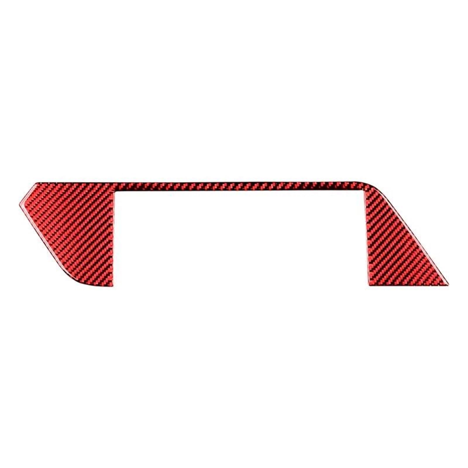 Schalttafelabdeckung Trims Für Z4 Serie G28 G29 2019-2023 Auto Zentrale Steuerung Navigation Panel Trim Abdeckung Rahmen Aufkleber Panel Schutz Rahmen Trim Aufkleber(Red) von AWGNTQQ