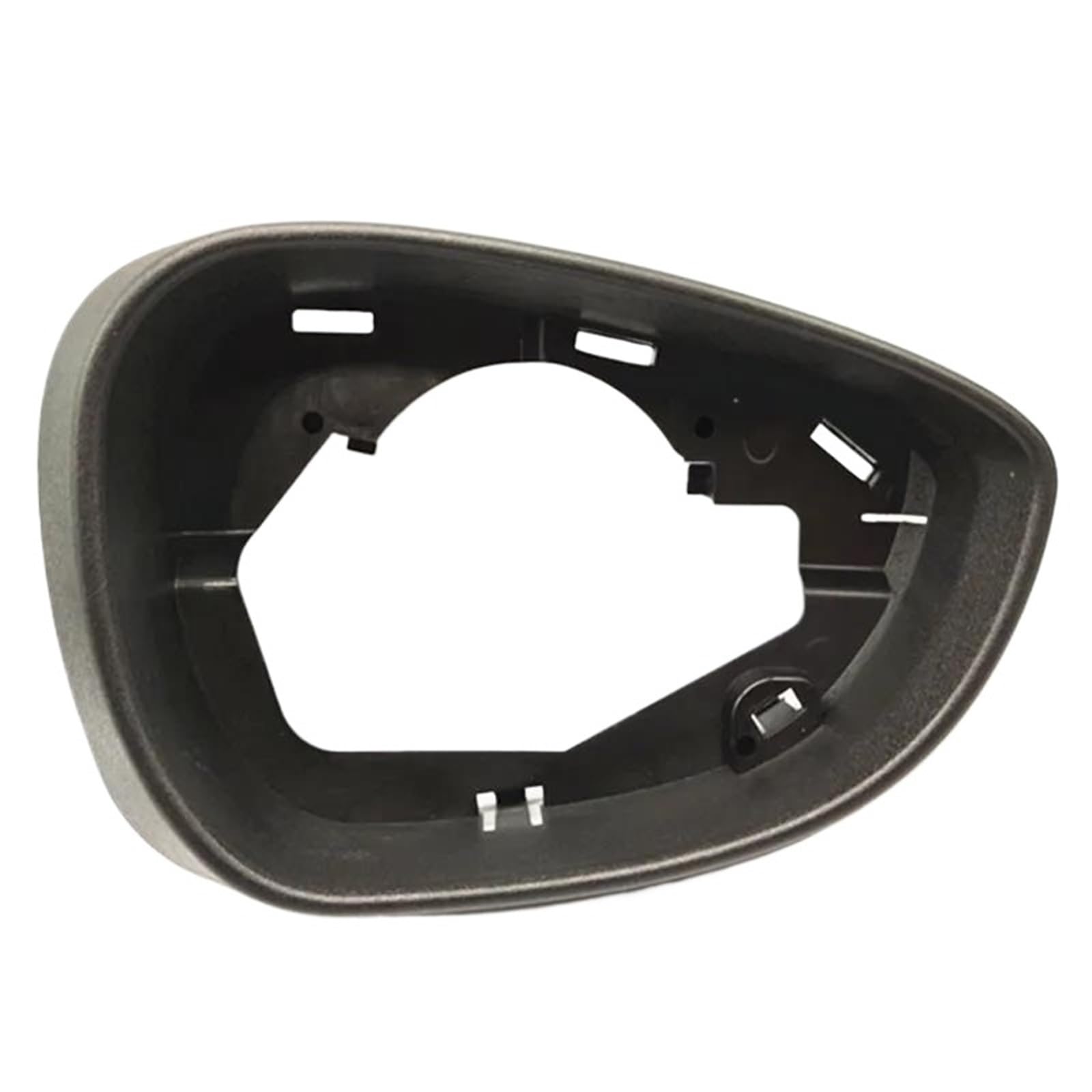 Tür Außenspiegelkappe Für Ford Fiesta MK7 2009-2017 Auto Seitenspiegel Gehäuse Rahmen Rückspiegel Rahmen Halter Spiegelabdeckungen(Black-Right) von AWGNTQQ