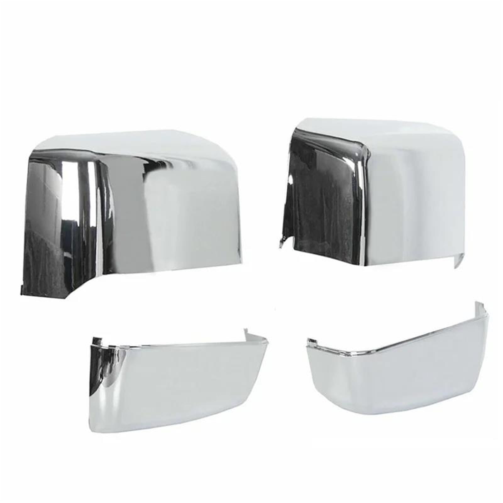 Tür Außenspiegelkappe Für GMC Für Sierra 1500 2500HD 2500 3500 Denali 2014-2019 Seite Rückspiegel Abdeckung Cap Trim Kit Spiegelabdeckungen von AWGNTQQ