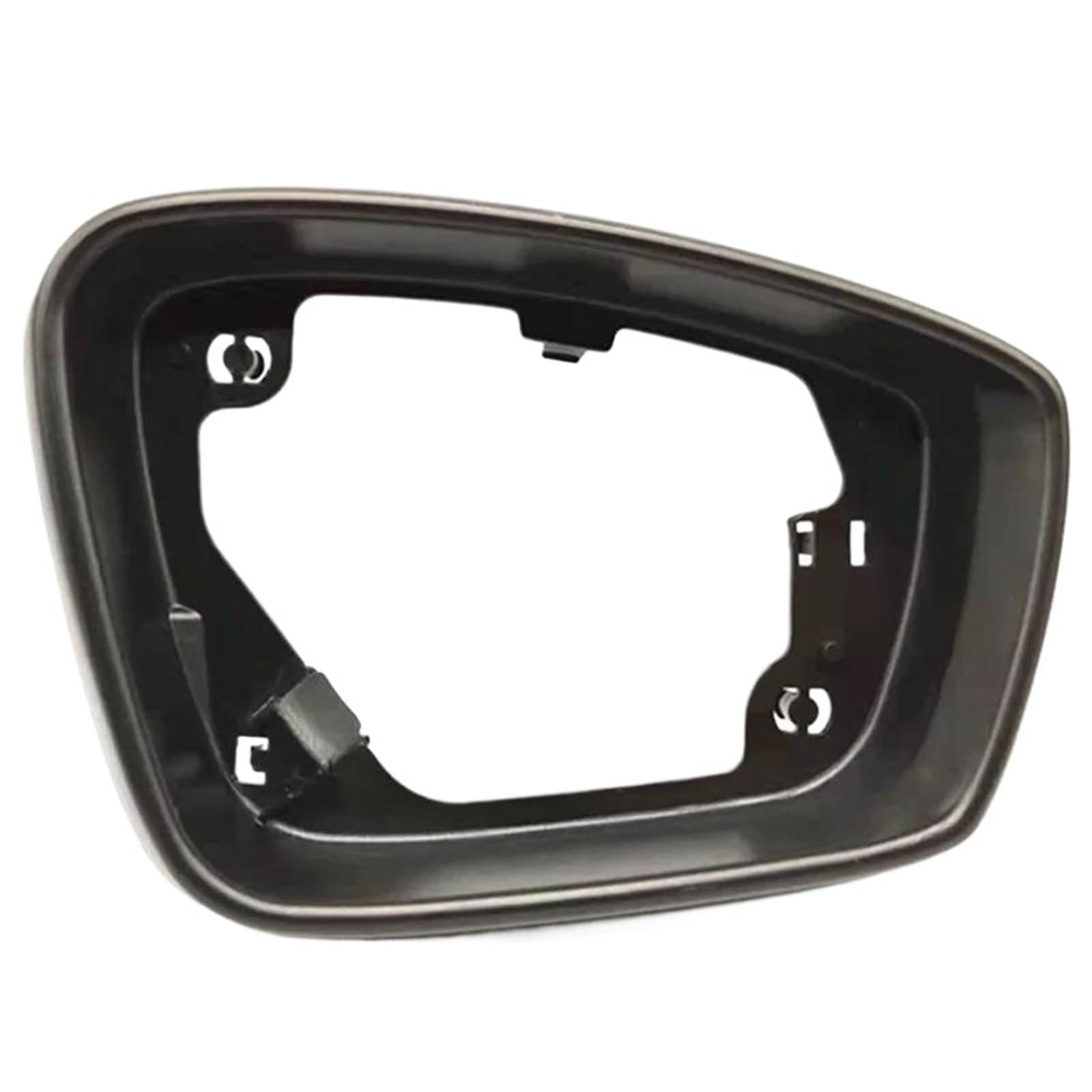 Tür Außenspiegelkappe Für VW POLO Schrägheck 2011–2013 Auto-Seitenspiegel-Rahmenhalter Glas-Surround-Gehäuserahmen Spiegelabdeckungen(Black-Right) von AWGNTQQ